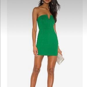 COPY - Susana Monaco green mini dress